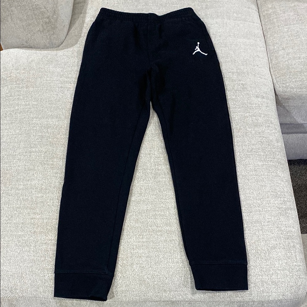 Kids Black Jogger Pants